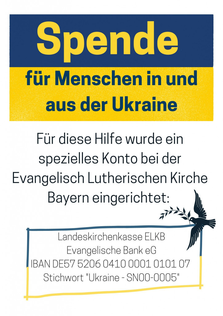 ELKB Spendenkonto Ukraine