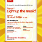 Konzert Light up the music