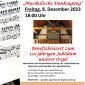 Orgel-Benefizkonzert 
