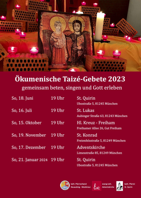 Ökumenisches Taizé-Gebete