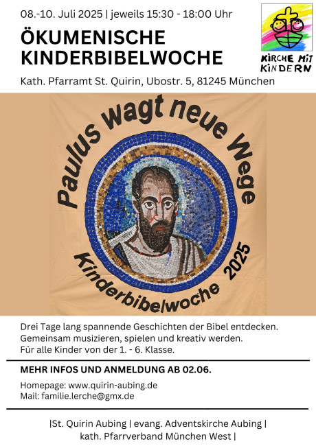 Ökumenische Kinderbibelwoche